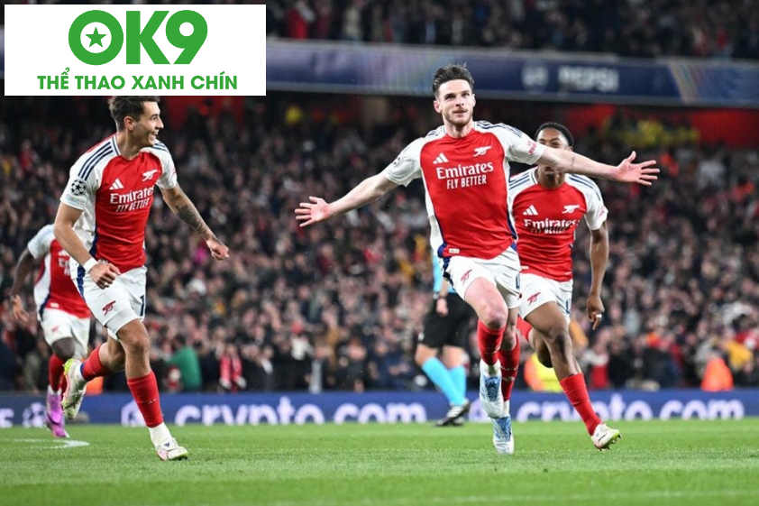 Arsenal đã sẵn sàng vượt qua Real để vào bán kết Champions League 2024/25 – Ảnh: Getty